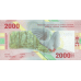 (456) ** PNew (PN702) Central African States - 2000 Francs Year 2020 (2022)